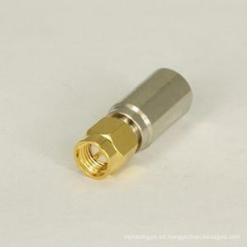 Conector RF del adaptador macho SMA a FME macho